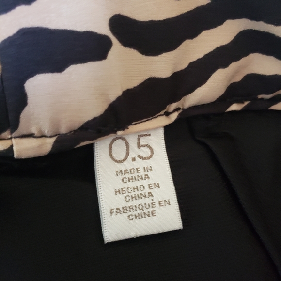 CHICO’S Zynergy Golf Size 0.5 (S/6) Leopard Print Skort Reversible Outfit - Picture 14 of 15